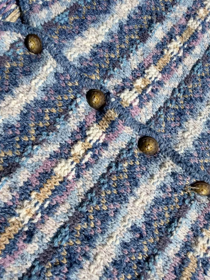 L.L. Bean Fair Isle Knit Vest 90s