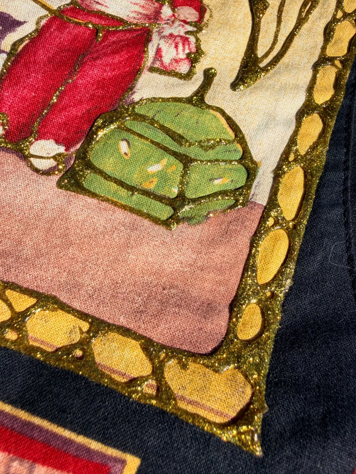 Lauren Lee Gallery Print Vest 90s