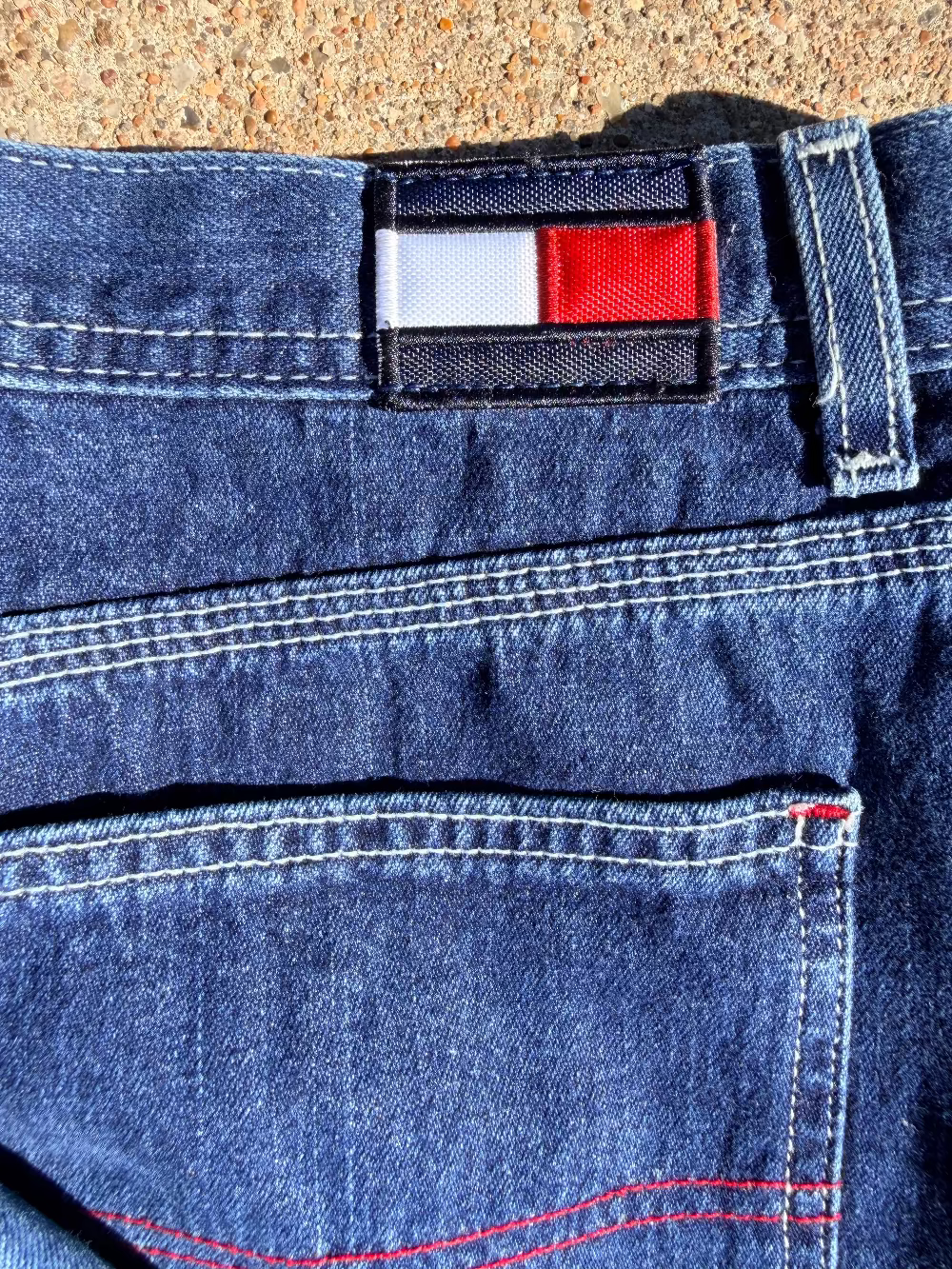 Tommy Jeans Denim Mini Skirt (Y2K Carpenter Style)