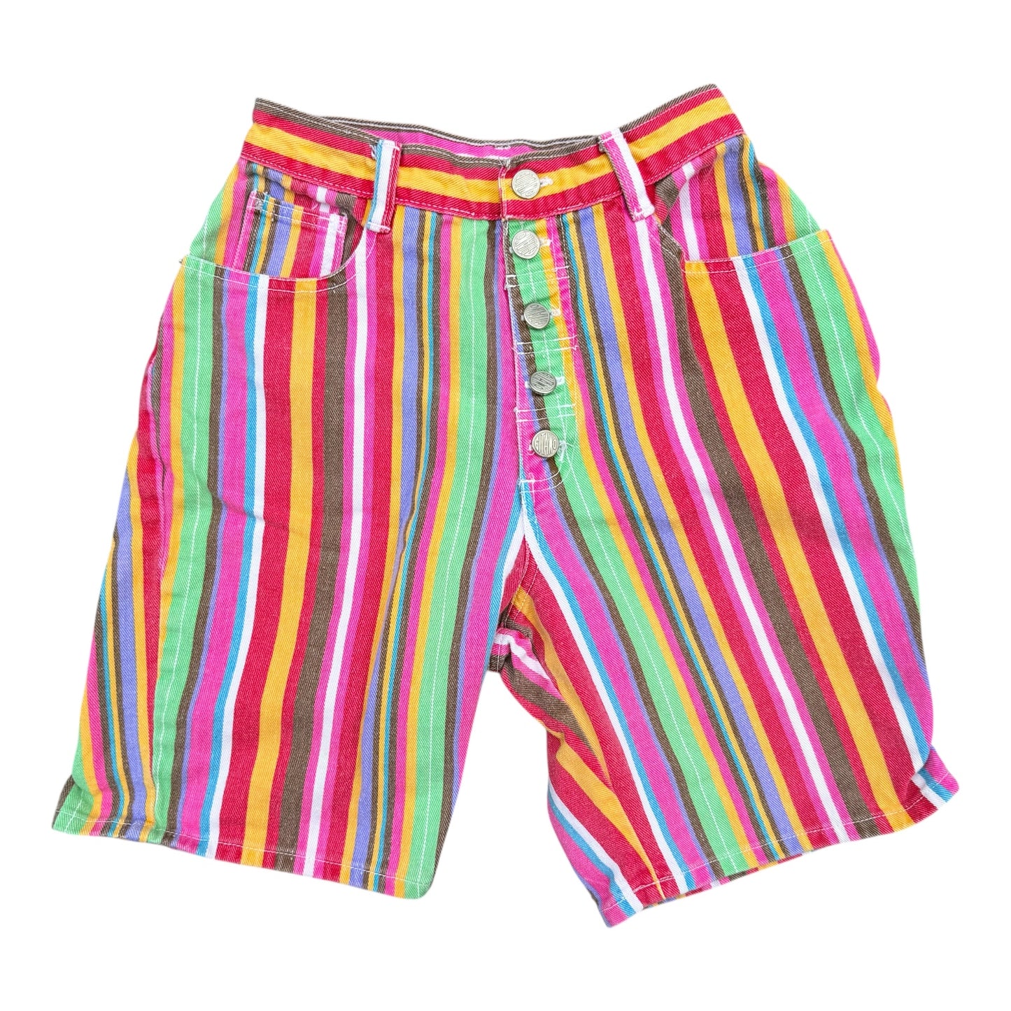 Gitano Candy Stripe Shorts late 90s