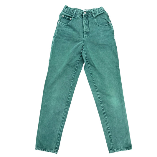 NUOVO County Seat 90s Green Taper Jeans